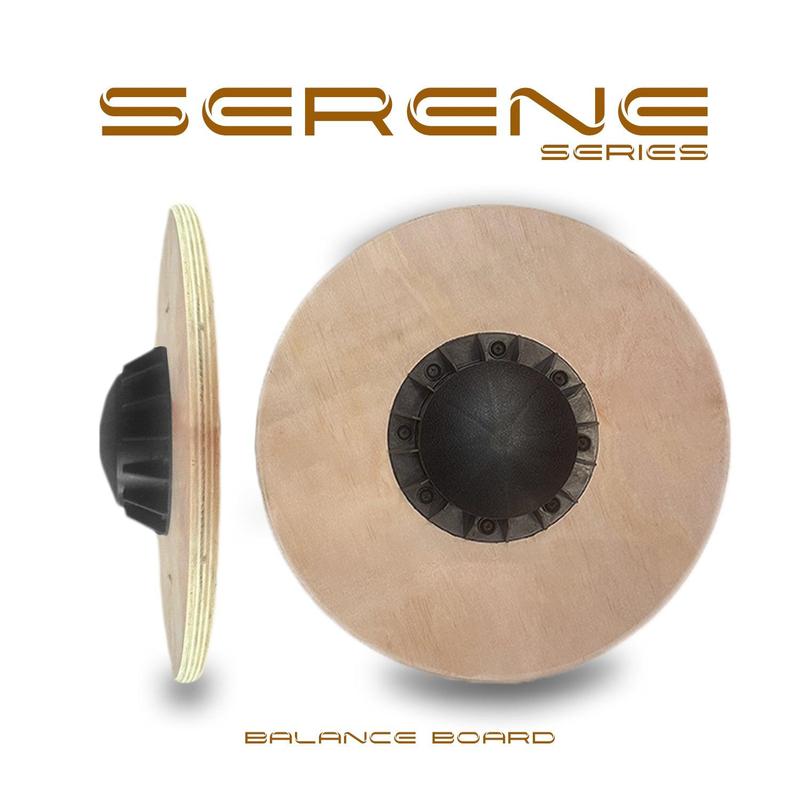 Round Wooden Balance Board - Wobble Board - Exercise Balance Trainer 4