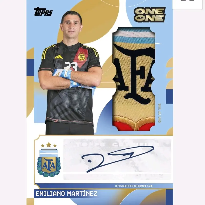 Topps 2024-25 Argentina Team Set Trading Cards 2