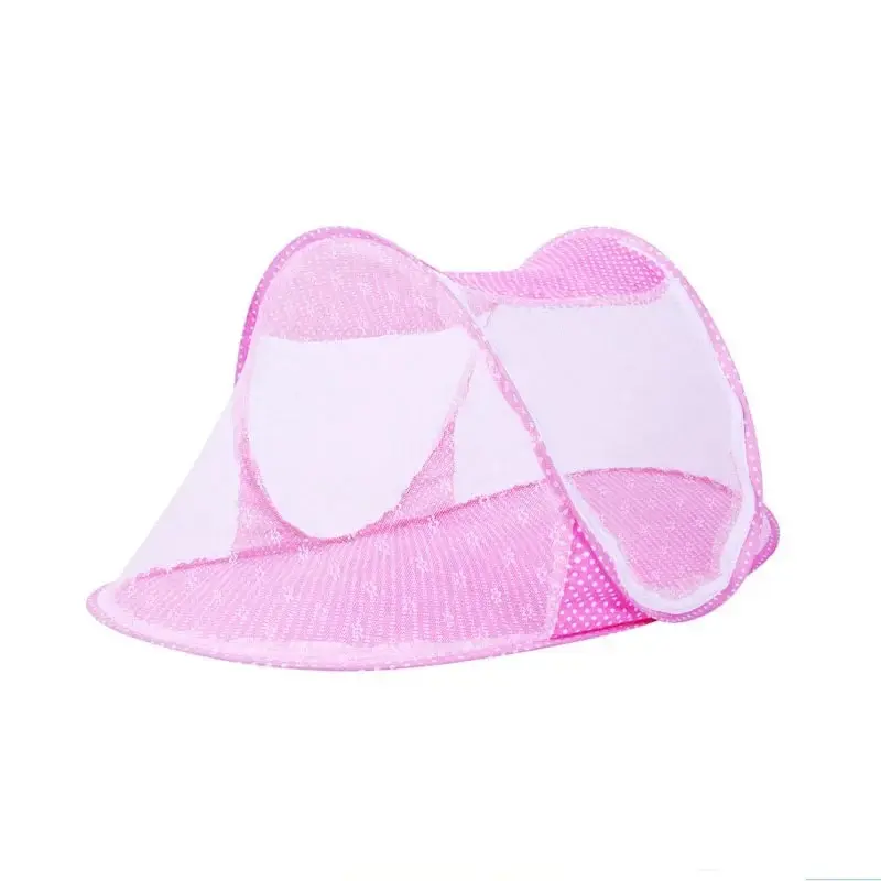 Portable Foldable Baby Netting Polyes Newborn Sleep Bed Travel Baby Mosquito Nets Travel Bed Netting Play Tent Children - 0-3 Years 4