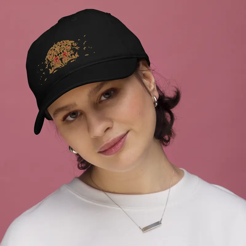 Organic dad hat 5