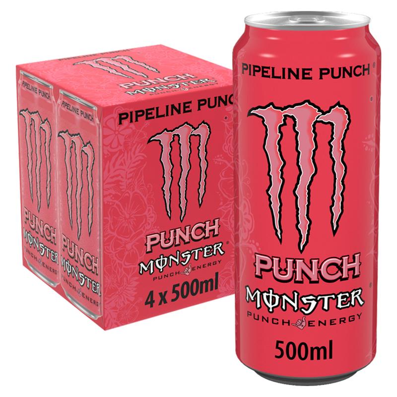 Monster Pipeline, 12 Or 24 Packs, Ultra low price Beverage Energy 3
