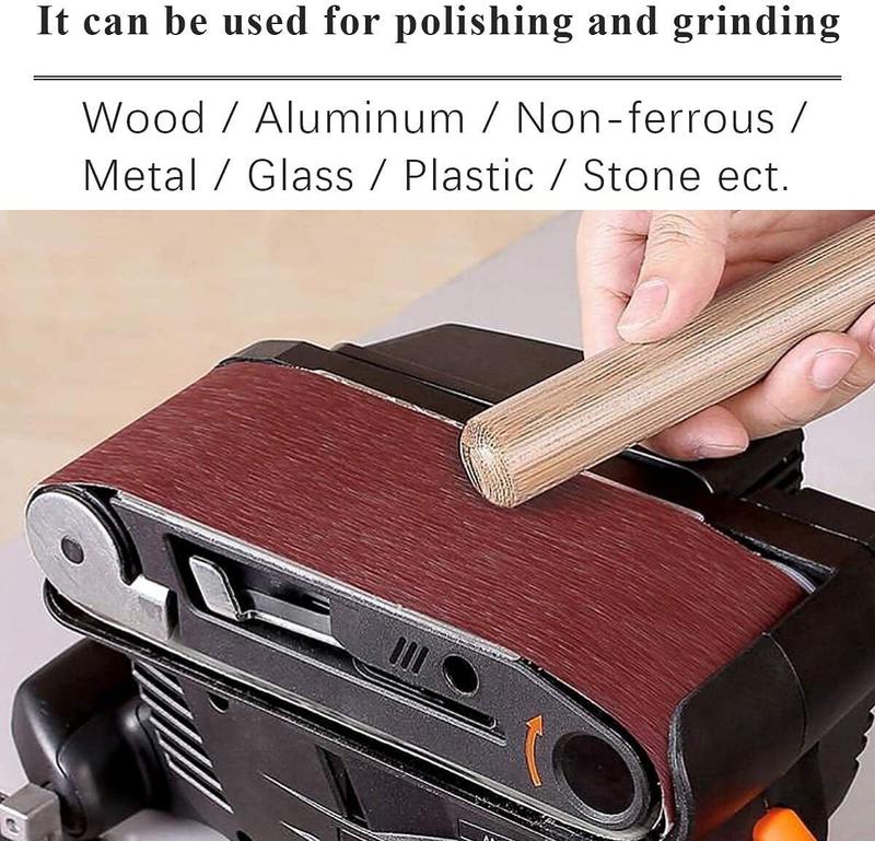 Product Introduction of 10Pack Sanding Belts 915X100mm Mixed Grade 60/80/120/150/240 Bosch Makita Sander 29