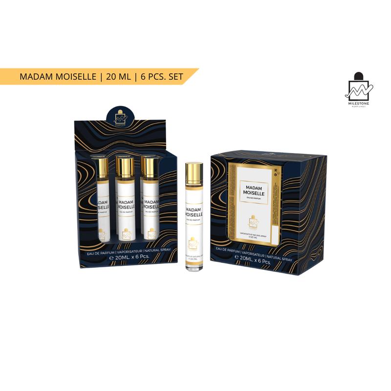 Milestone Madam Moiselle – Portable Travel Mini Floral Perfume 20ML 4