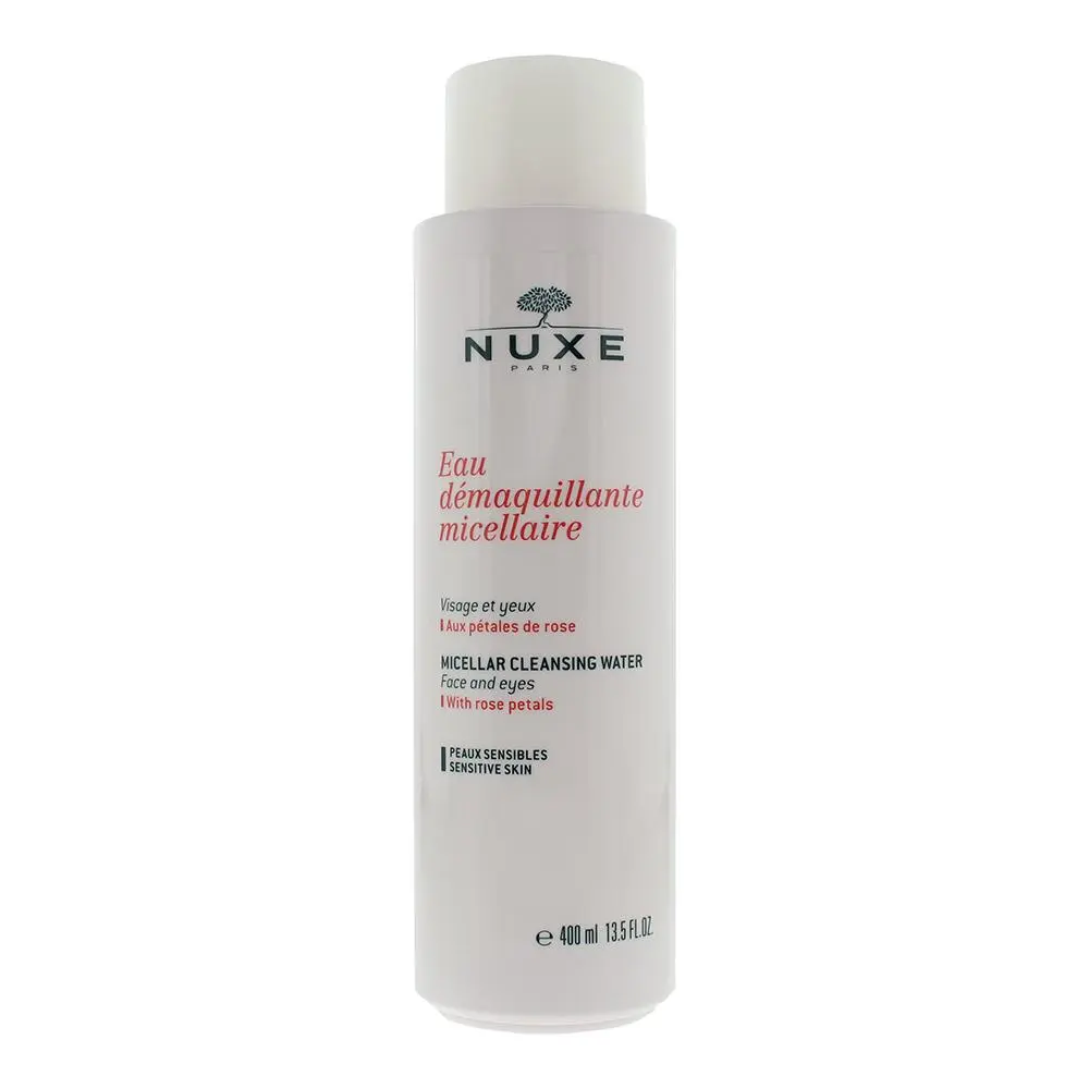 NUXE micellar sensitive skin cleansing water 400ml Cosmetic Makeup Remover Cleanser Daily Gentle