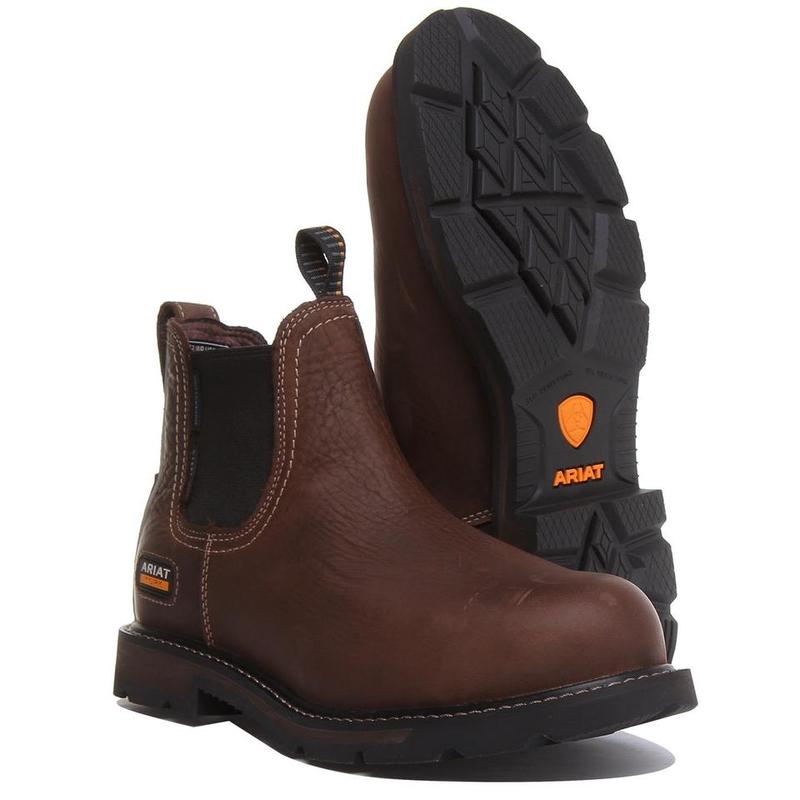 Ariat Ground Breaker In Brown Work Boot 4