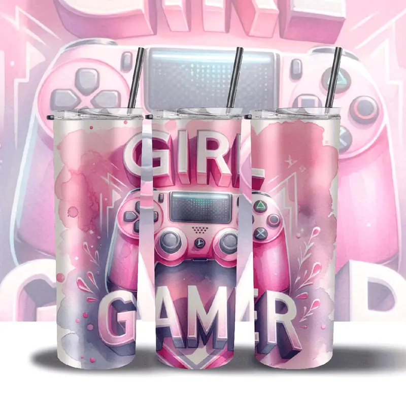 MBCUK Gamer 20oz Insulated Tumblers - Perfect for Gaming Enthusiasts - Bottles, Drinkware 1