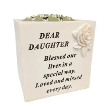 option selection - cream & gold Rose flower vase 3