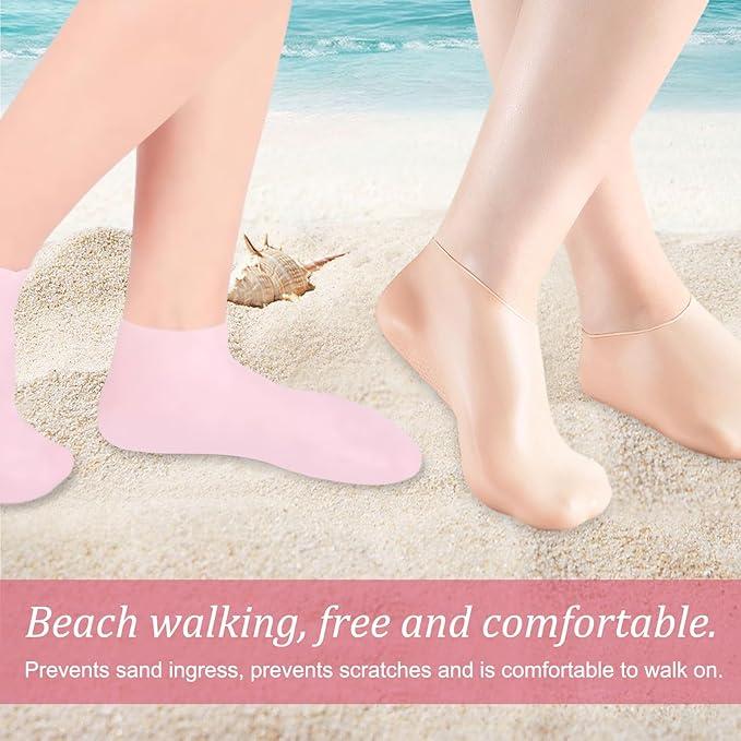 Product Introduction of Women's Soft Gel Heel Silicone Socks for Dry Cracked Feet  - Womenswear, Comfort Womenswear Minimalist Basic Bridal Comfort 15