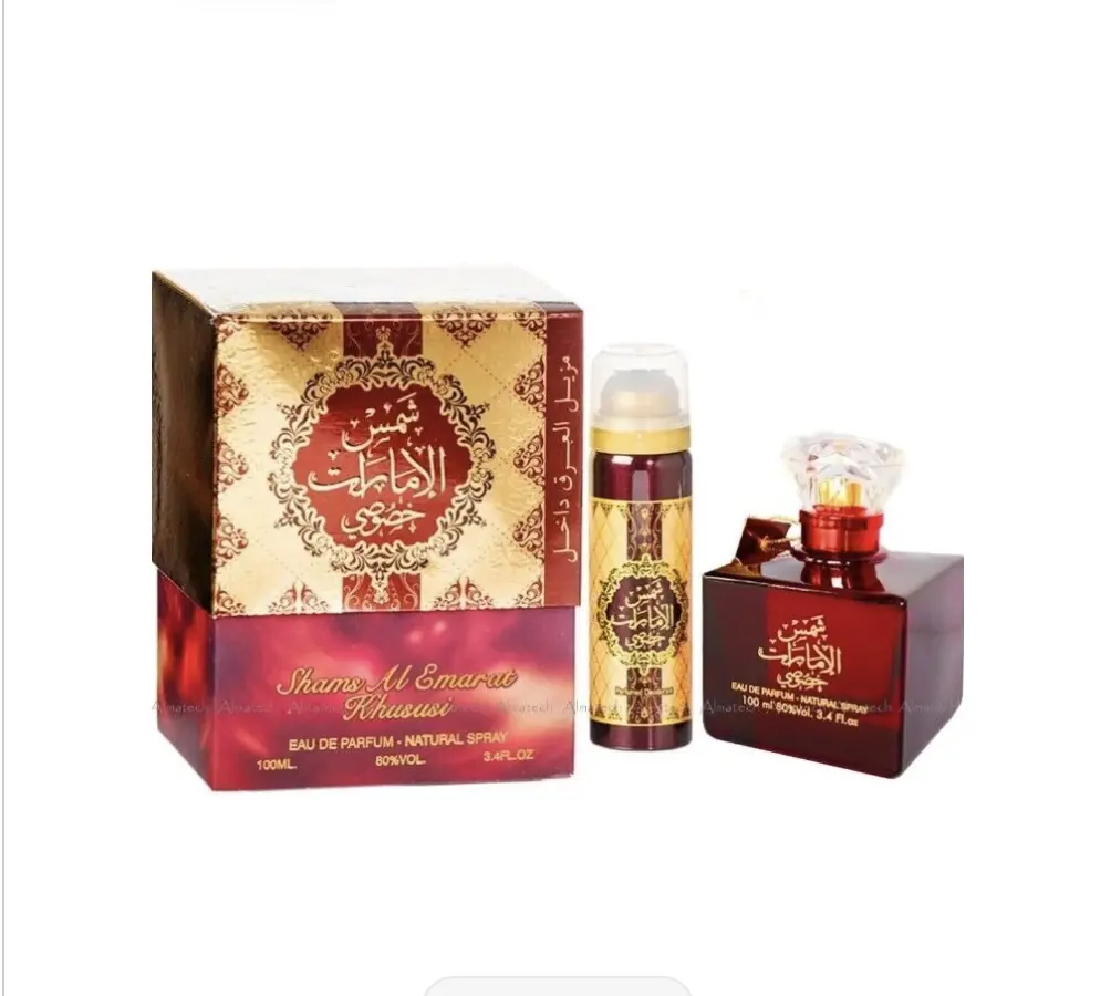 Shams El Emarat Khususi EDP 100ml by Ard Al Zaafaran- sweet and spicy vanilla fragrance for men and women- long lasting Arab perfume.
