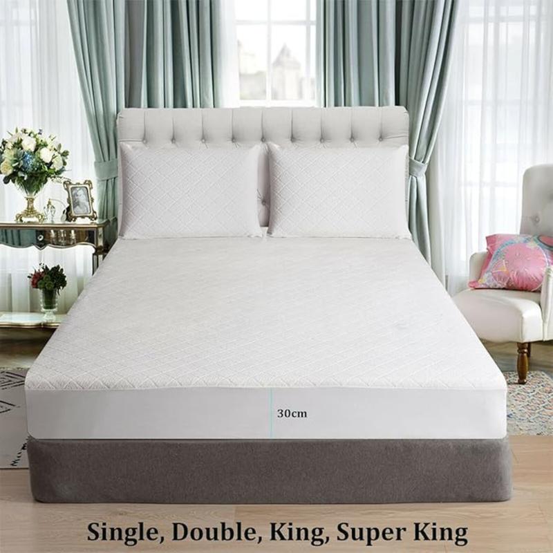 Product Introduction of Waterproof Bamboo Fitted Sheet Mattress Protector Bed Cover 33