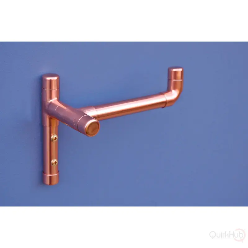 Copper Toilet Roll Holder by QuirkHub® Tee 3
