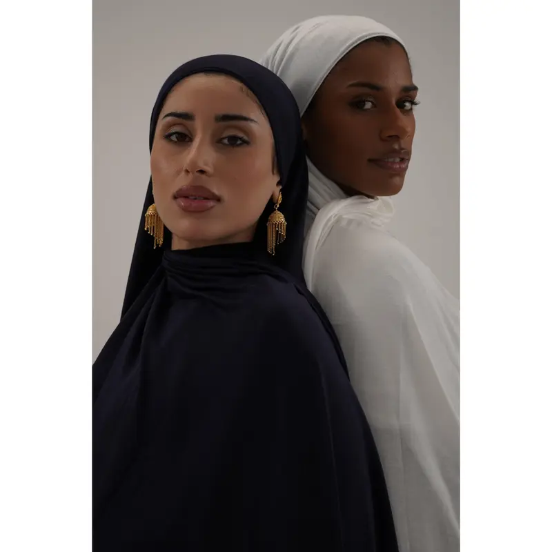 Premium Emirati Jersey Hijab Scarf in Over 20 Colours - Made in Dubai 0
