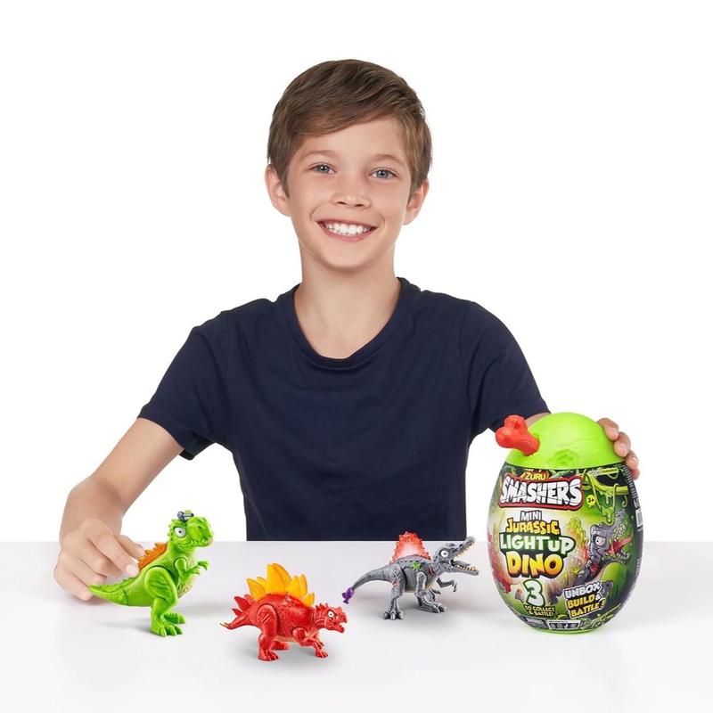 SMASHERS MINI JURASSIC LIGHT-UP DINO EGG 4