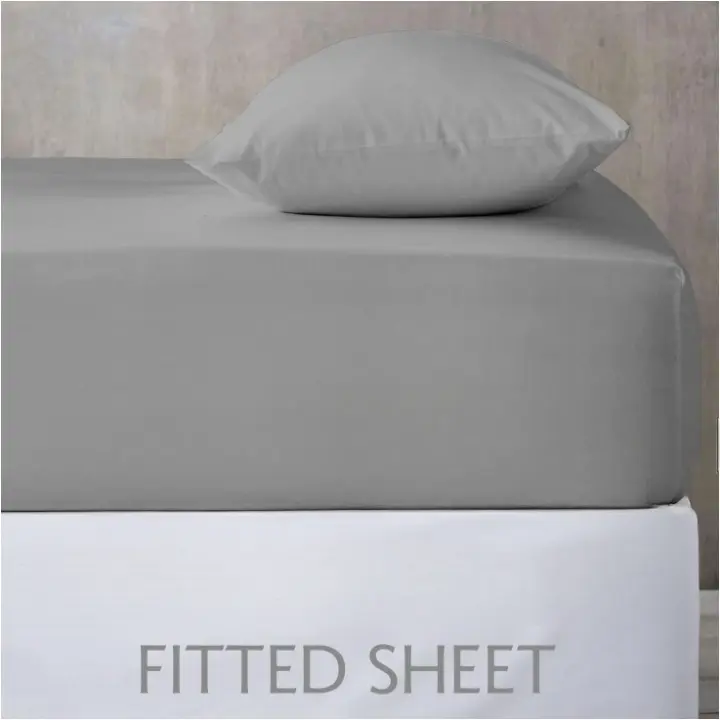 Fitted Sheet 30cm Extra Deep Bed Sheet – Soft, Wrinkle-Resistant, Easy Fit Elastic Corners – Single Double King Sizes – Bedding Cover for Mattress 1