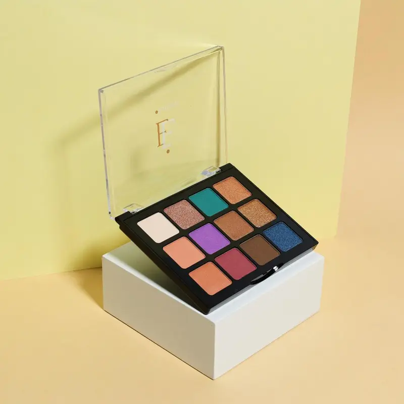 12 Color High Pigment Eyeshadow Palette - Made by Elite Eves. Makeup Cosmetic 4