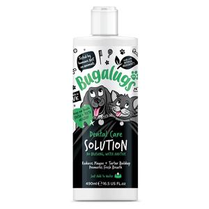 Bugalugs Dental Care Solution for Dogs & Cats - Dental Water Additive, Clean Teeth, Healthy Gums & Fresh Breath - No brushing needed