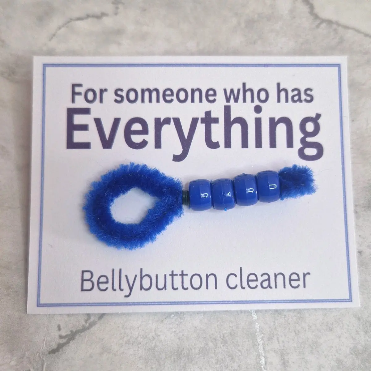 Belly button cleaner, for someone that has everything, birthday gift, gift for him or her