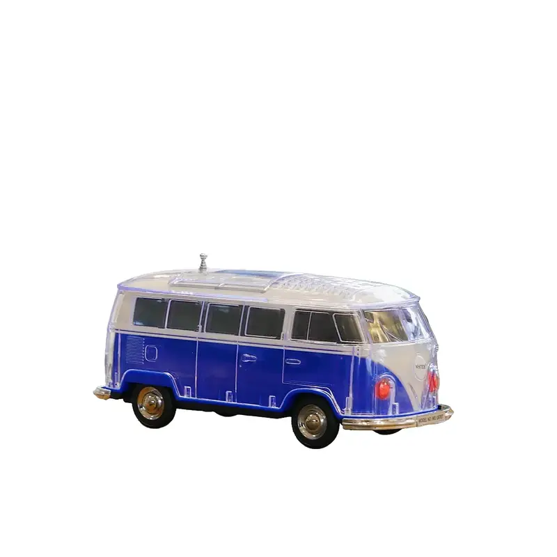 VW Camper Bluetooth Retro Speaker & FM Radio Portable Vintage Mp3 Audio 0