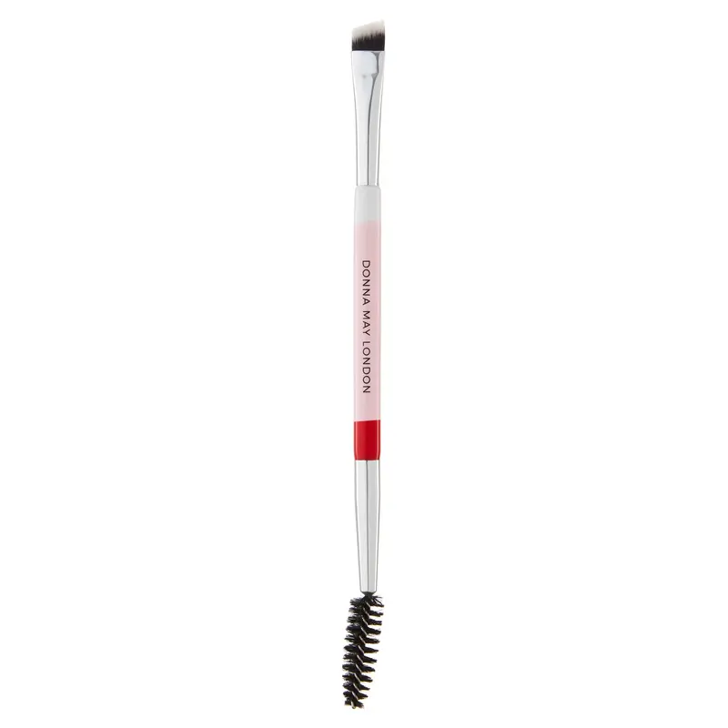 Angled Eyebrow & Eyeliner Brush With Spoolie For Precision & Definition 0