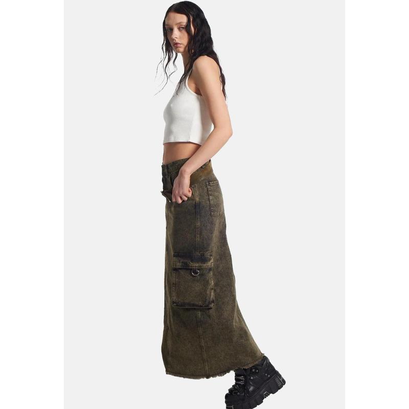 Enyo Denim Maxi Skirt 3
