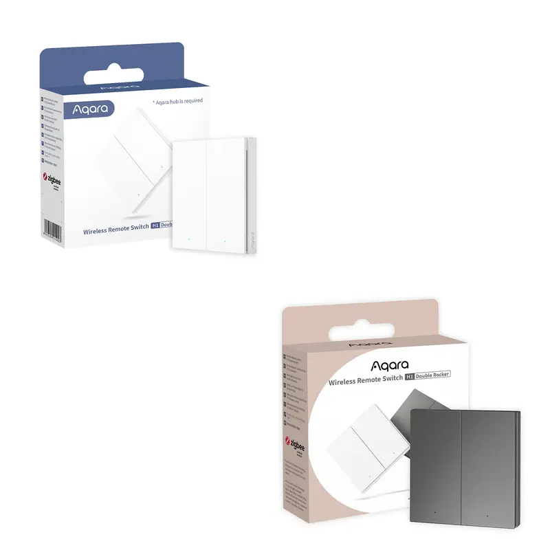 Aqara Wireless Remote Switch H1 (Double Rocker) 0