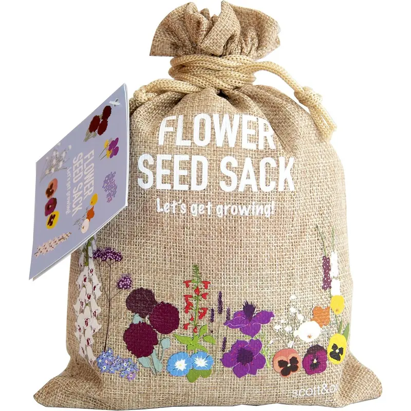 Flower Seed Variety Pack - 30 Different Varieties of Flower Seeds to Grow Your Own. Butterfly and Bee Attracting, Grow Indoor and Outdoor. Christmas Gifts for Women and Men 0