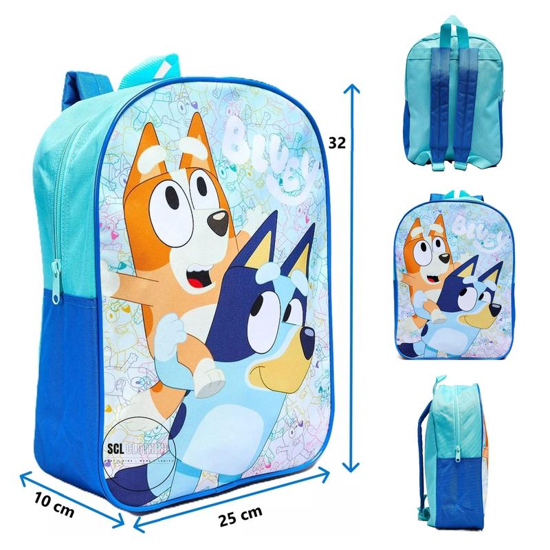 Bluey & Bingo Backpack Kids School Bag Childrens Boys & Girls Nursery Summer Travel Holiday Character Premium Rucksack Christmas Gift 2