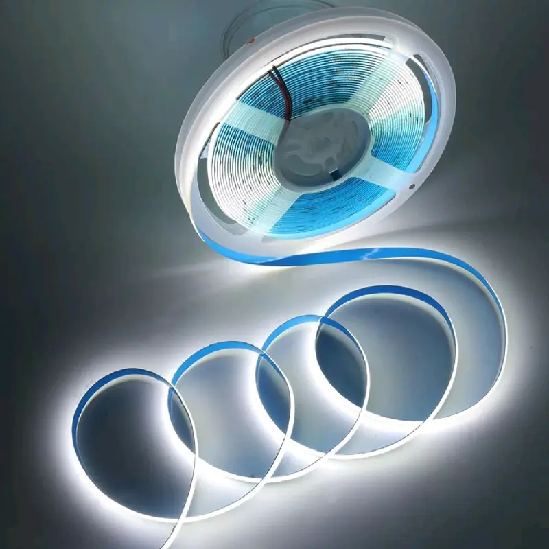12V COB LED Strip Lights for Cabinet and Kitchen - High Density Flexible Tape Rope 7
