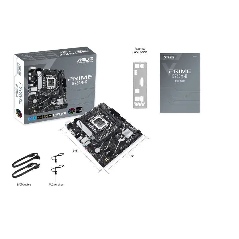 ASUS PRIME B760M-K Intel B760 LGA 1700 micro ATX 7