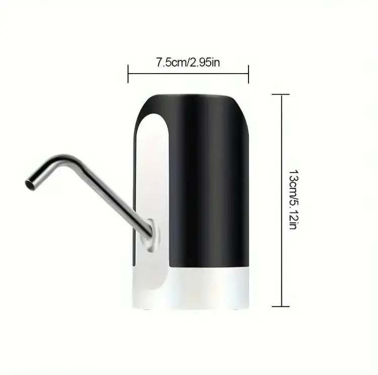 Electric Water Bottle Dispenser,USB Rechargeable Automatic Water Bottle Pump For Universal 3-5 Gallon Bottle, Automatic Dispenser For Home Office Use 3