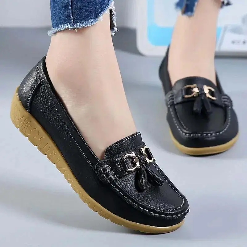 Women Shoes Slip On Loafers For Ballet Flats Women Moccasins Casual Sneakers Zapatos Mujer Flat Shoes For Women Casual Shoes Footwear Walking Shoes Girl Slipon Comfort Parent 1