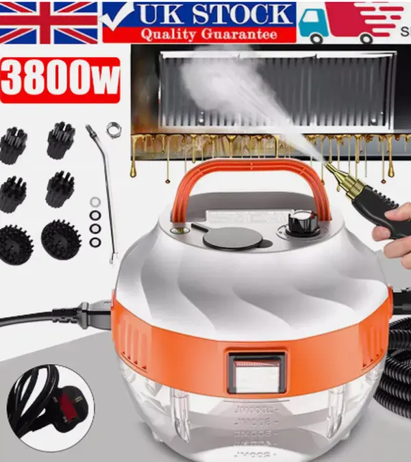 Portable Handheld Steam Cleaner High Temperature Steam Cleaning Machine UK