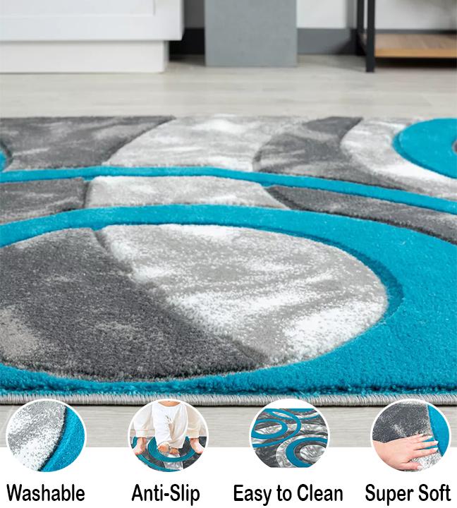 Extra Large Area Rug Non Slip Shaggy Rugs Living Room Bedroom Carpet Floor Mat  Long Lasting Quality Product in Multiple Designs Best Price in the Market nonslip rug carpet rugs  for rugs nonslip  rug new  carpet floor  mat 8
