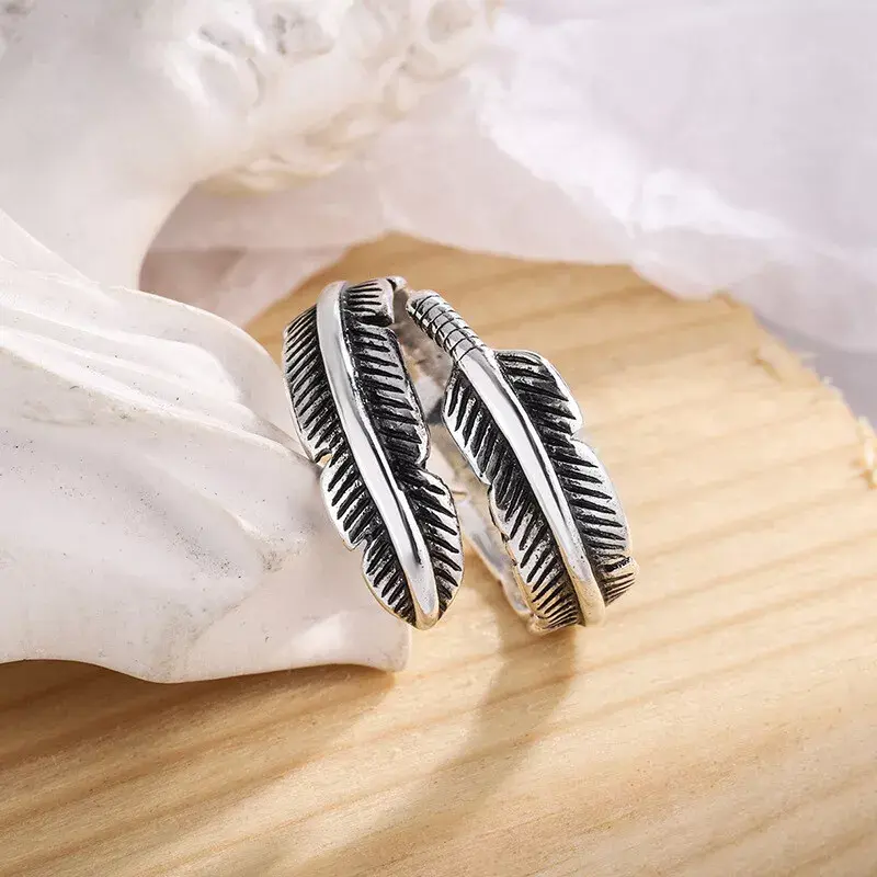 925 Sterling Silver Adjustable Wings Feather Ring UK Seller – Stunning and Elegant Jewelry Gift, Perfect for Birthdays, Anniversaries, Special Occasions, or Everyday Wear – Beautifully Crafted, Unique Design, a Perfect Symbol of Freedom and Grace 3