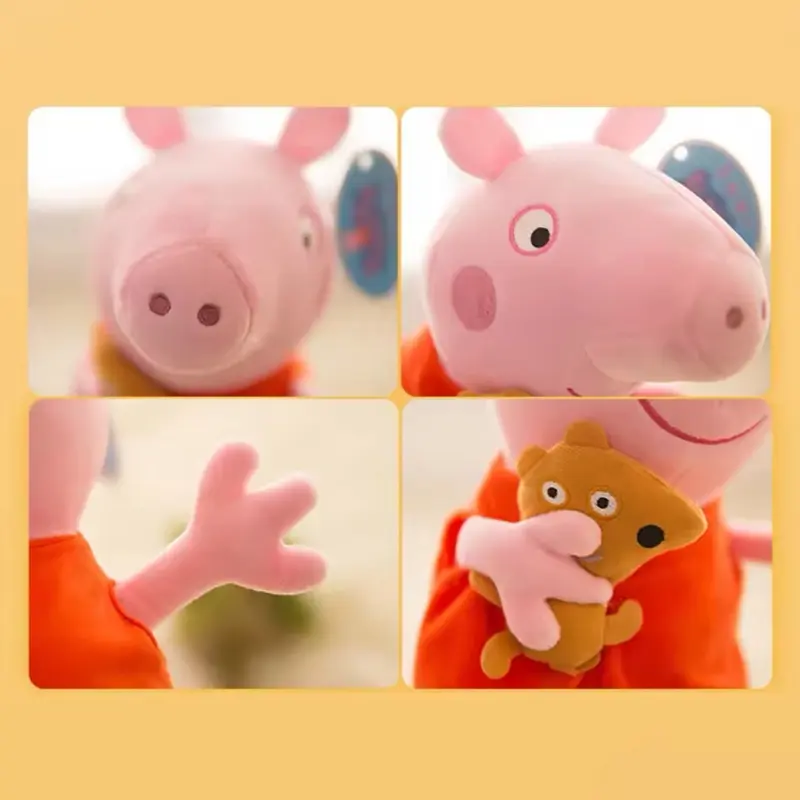 30CM Peppa Pig Toys Cartoon Dolls 2