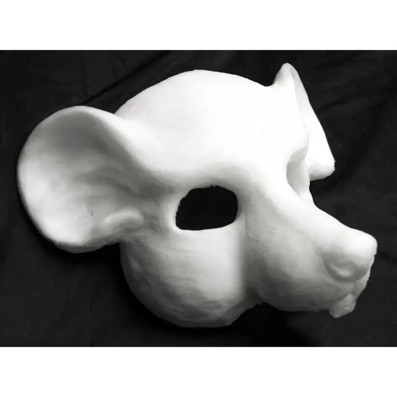 Rat (Skaven) Mask for LARP, soft foam for safe combat 3