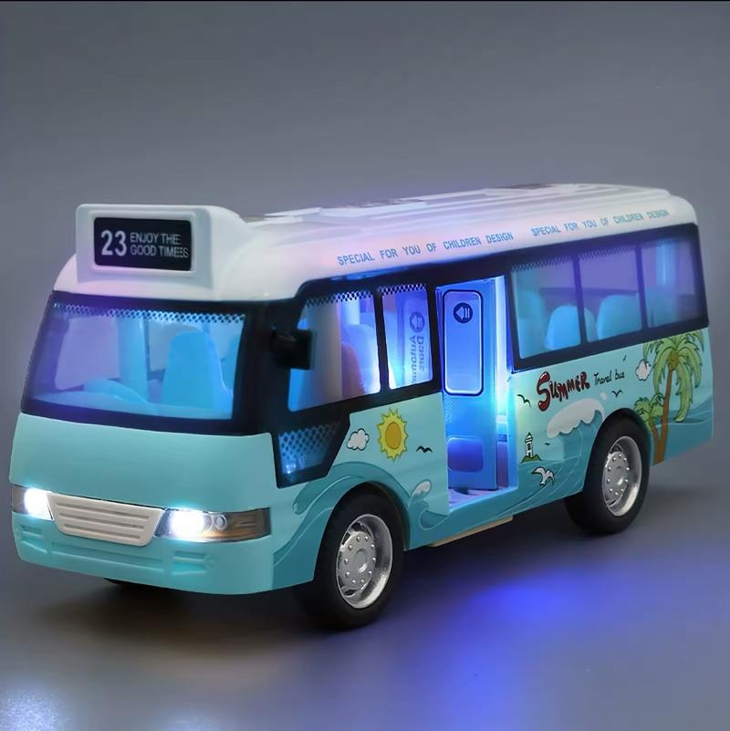 Product Introduction of The City Express Bus Diecast Toy is perfect for kids who love vehicles! This durable, colorful bus features a pull-back function for endless playtime fun. With realistic details and smooth-rolling wheels, it brings city adventures to life. rc cars 4