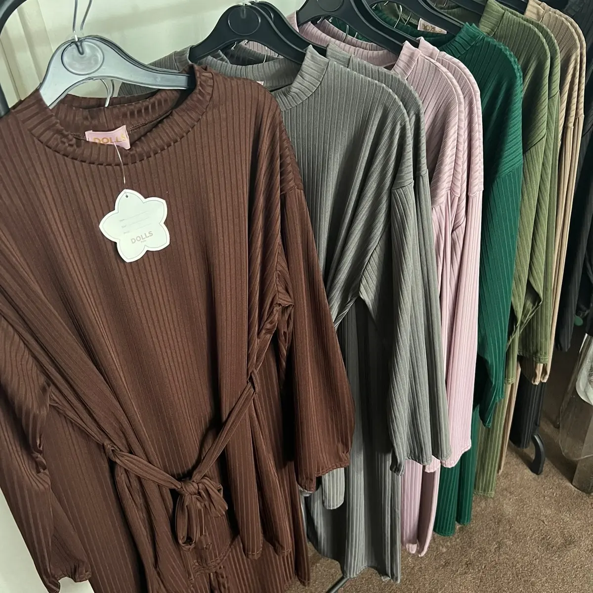 Ribbed coord set