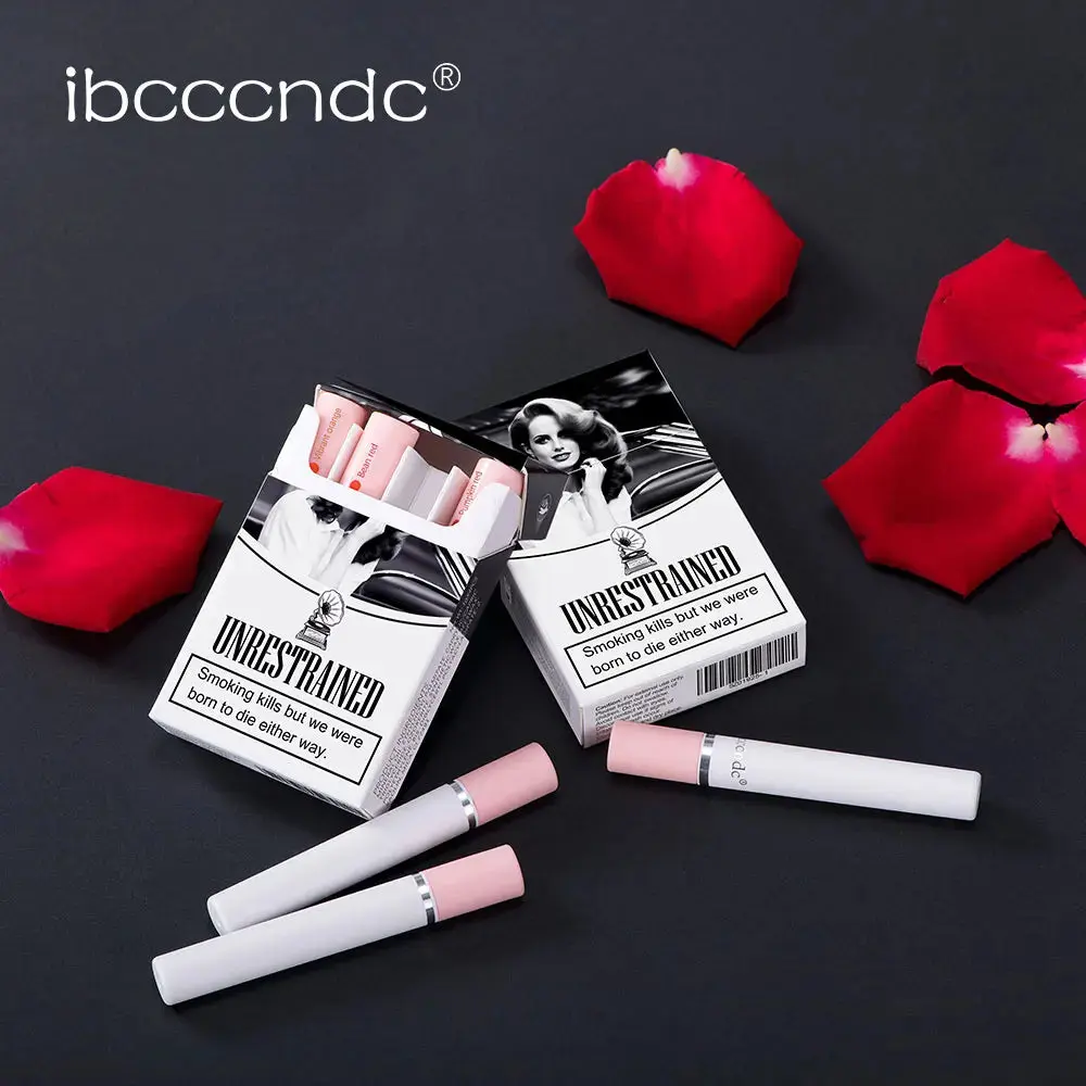 Matte Velvet Cigarette Lipstick Set (4pcs) For Women