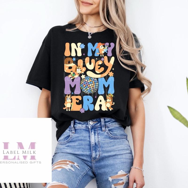 Adults Bluey T-Shirt, Bluey Clothing, Adult Clothes, Cute Tops, Soft Tops for Adults, Grannies, Bluey, Toy Story, Mum Era, Bluey Era, Toy Story 5