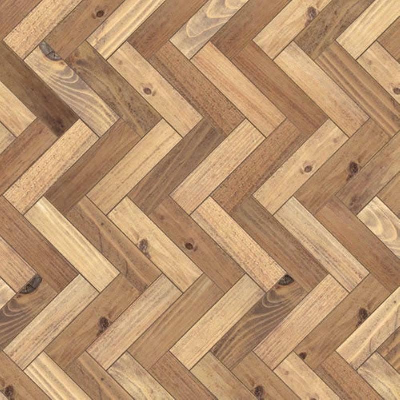 Dolls House Parquet Floor Sheet Gloss Card Two Tone Miniature 1:12 Flooring 0