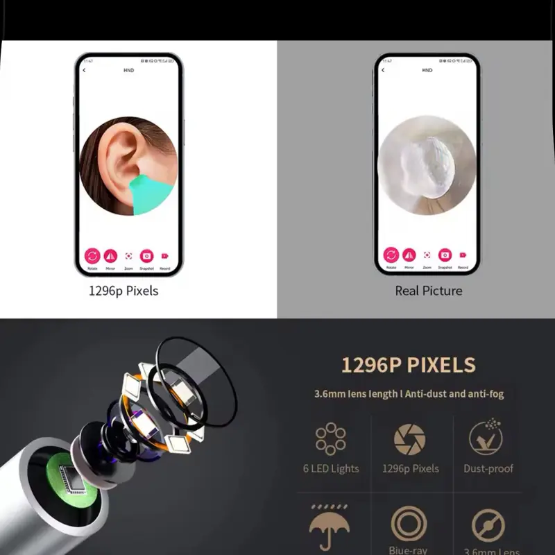 Electric Ear Cleaning Device for Personal Care Wax 2
