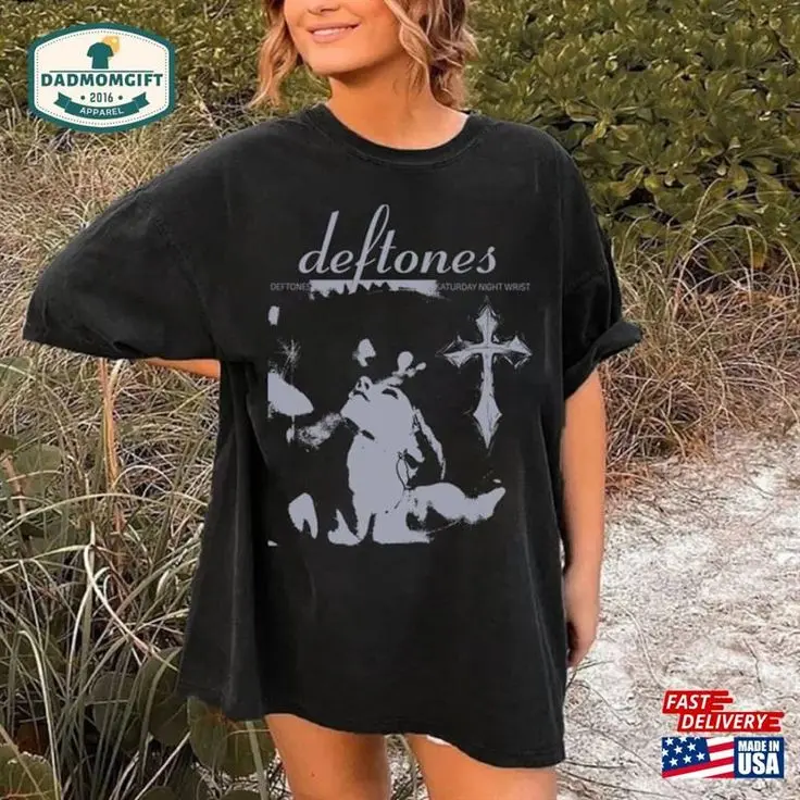 Deftones Vintage Tee Tour Shirt Retro T-Shirt