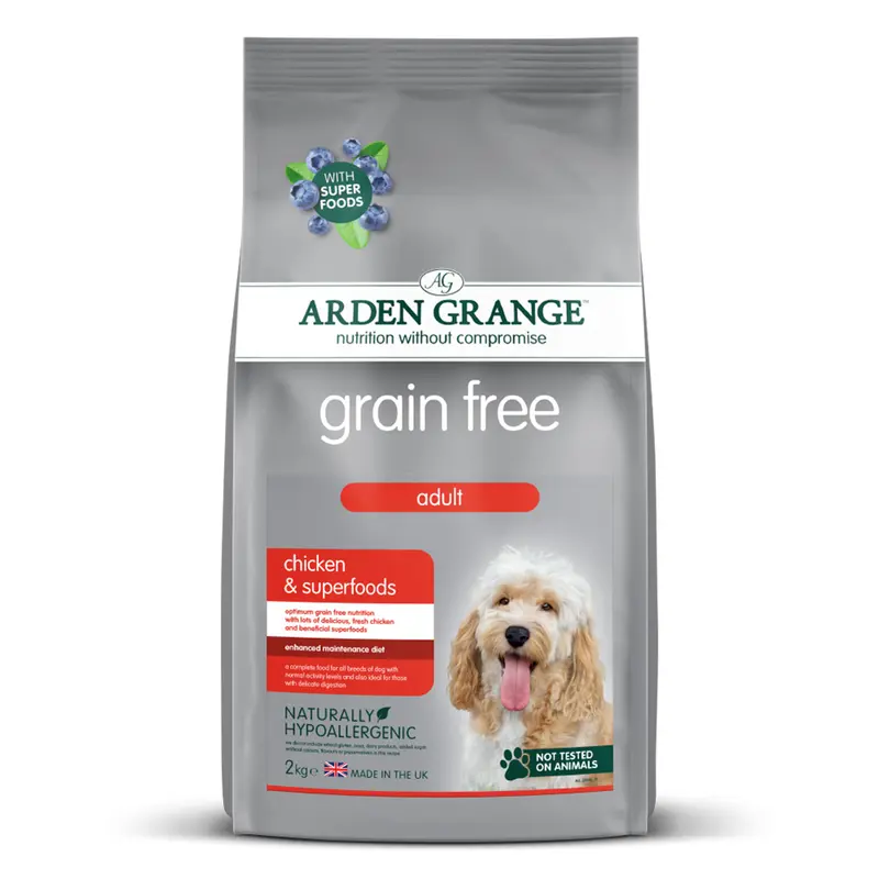 Arden Grange Adult Grain Free Chicken & Superfoods 2kg 1