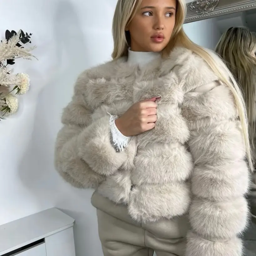 Hannah Faux Fur Jackets for Women- Cozy and Fashionable