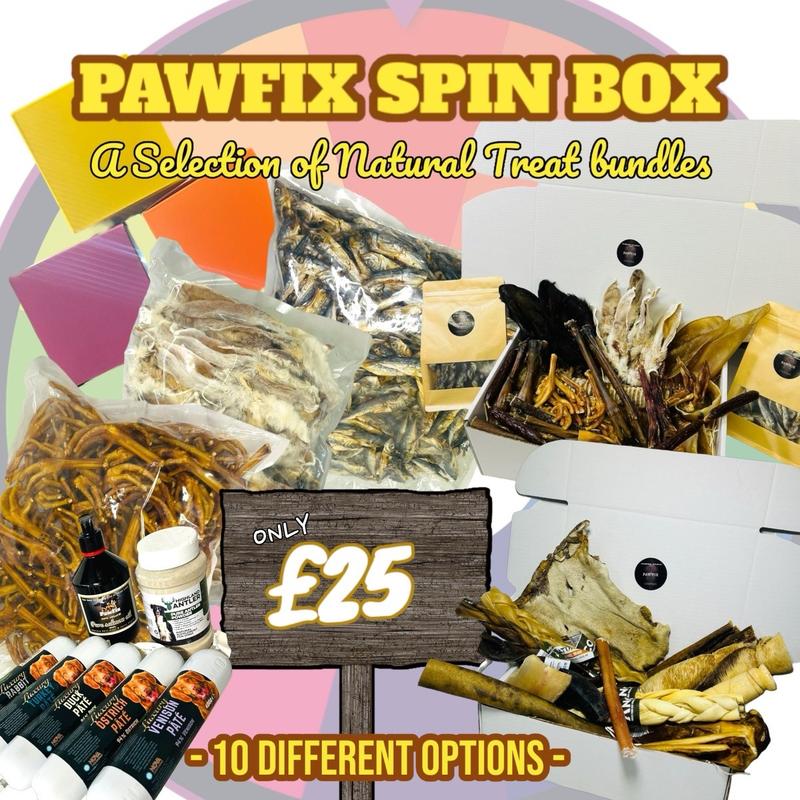 PawFix SpinBox Bundles for Dogs - LIVE EVENT with Natural Treats for Dental Hygiene, Joint & Bone Support, Mental Health and Mental Stimulation 1