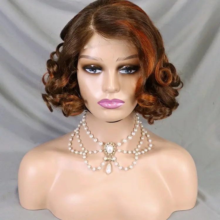 Olivia 13x4 Frontal Human Hair Wig - Natural-Looking Hairline and Versatile Styling Options 5