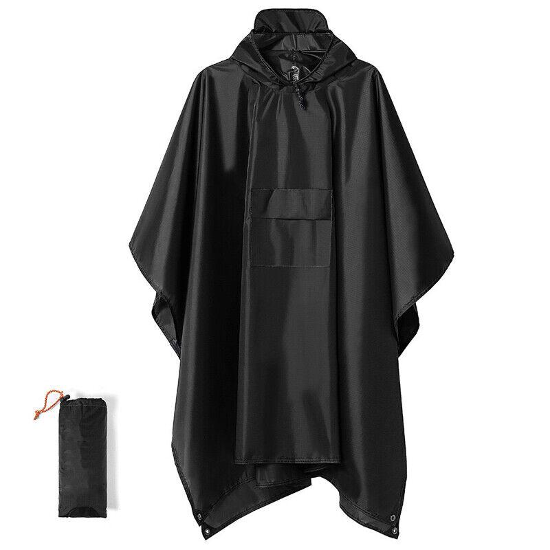 Product Introduction of 3 in 1 Rain Poncho Rainwear Raincoat Waterproof Bicycle Cover Hooded Hiking Cape 6