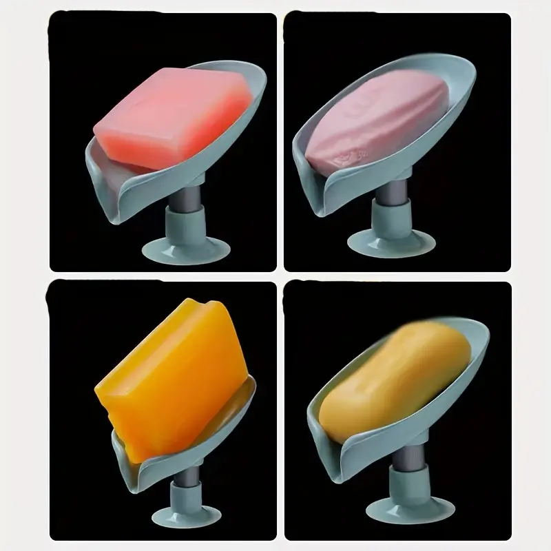 Product Introduction of HARLESOTTO       2 Suction Cup - Style Drainage Soap Dish Holder: No - Punch Installation, Prevents Water Accumulation, Ideal for Home Use. Great for Home Organization, Kitchen and Bathroom Accessories. 2