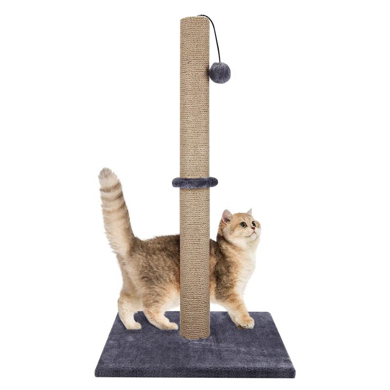 Product Introduction of 74CM TALL LARGE CAT SCRATCHING POST STRONG NATURAL SISAL POLE HEAVY DUTY BASE UK UK 3